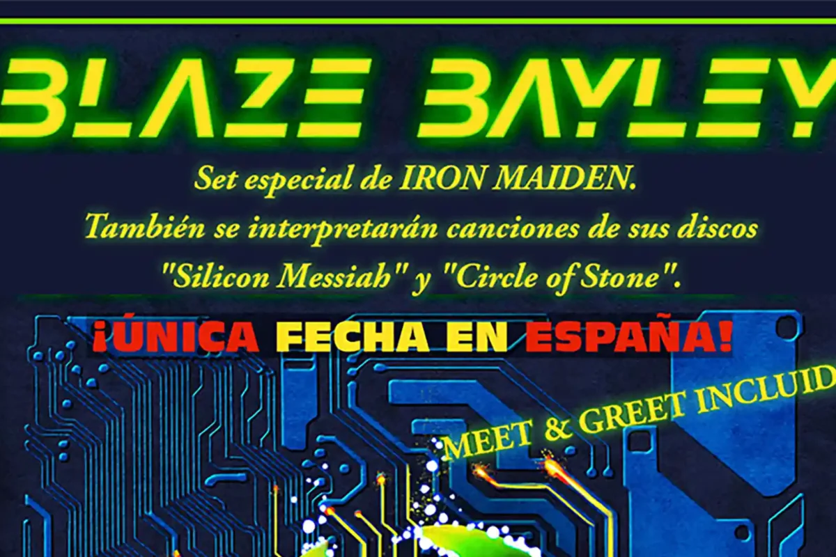 Blaze Bayley ofrecerá una actuación em Sevilla