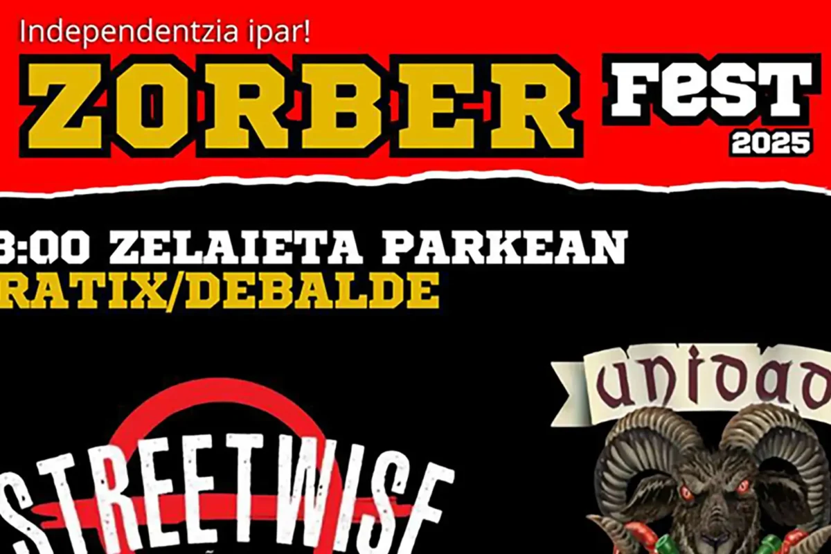 Este sábado se celebra la tercera edición del ZorBer Fest