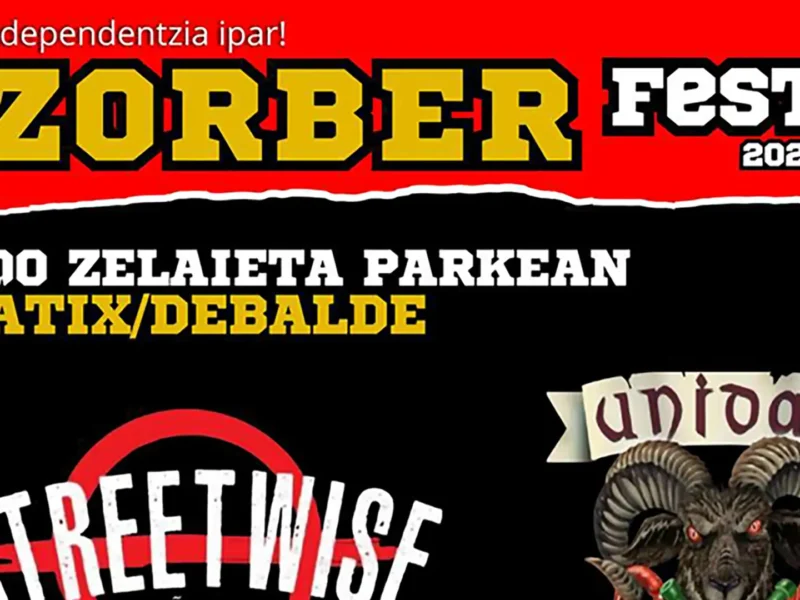 Este sábado se celebra la tercera edición del ZorBer Fest