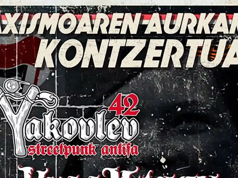 Concierto contra el fascismo en Errenteria