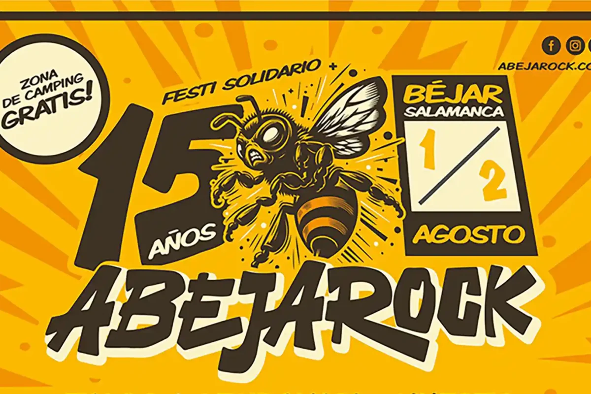 Cartel de la próxima edición del AbejaRock