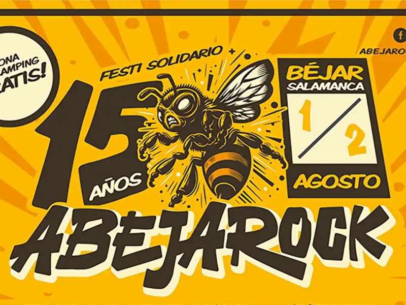 Cartel de la próxima edición del AbejaRock