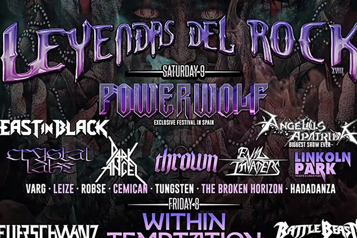 Nueva tanda de confirmaciones del Leyendas del Rock 2025