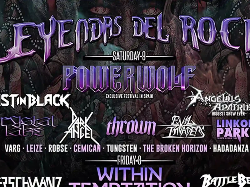 Nueva tanda de confirmaciones del Leyendas del Rock 2025
