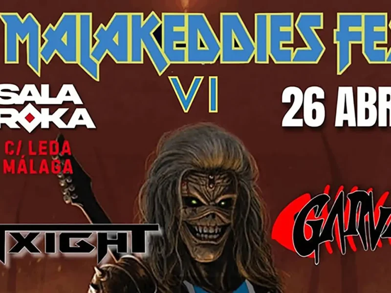 Cartel de la sexta edición del Malakeddies Fest