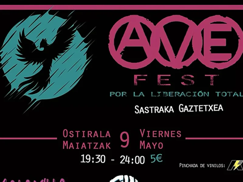 Cartel de la novena edición del Ave Fest