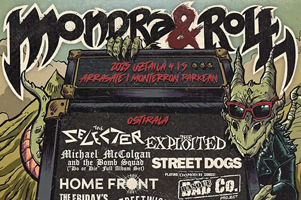 Distribución de bandas por días del Mondra & Roll 2025