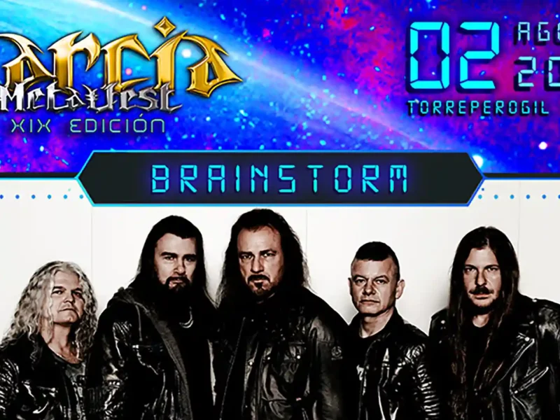 Brainstorm, cabezas de cartel de la decimonovena edición del Barcia Metalfest