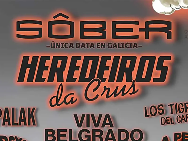 Cartel de la vigésimo segunda edición del FeneRock Festival