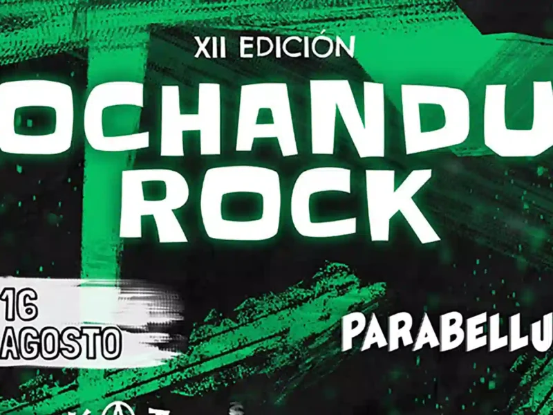 Cartel de la duodécima edición del Ochandurock
