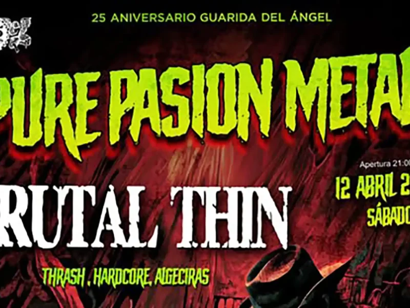 Horarios de la decimotercera edición del Pure Pasion Metal