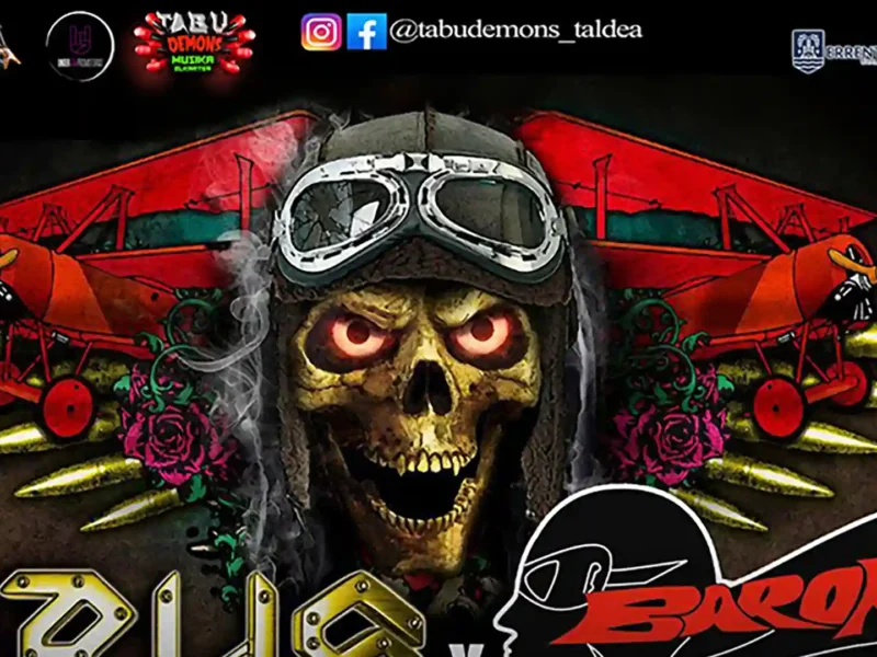 Barón Rojo y Obús juntos en Errenteria