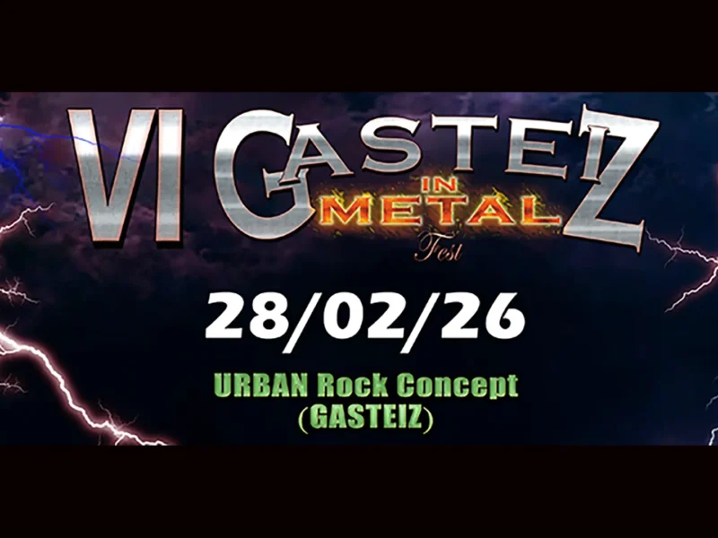 Fecha de la sexta edición del Gasteiz In Metal