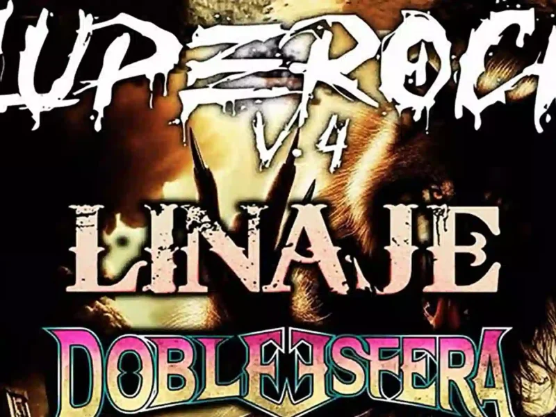 Cartel de la cuarta edición del Luperock Festival