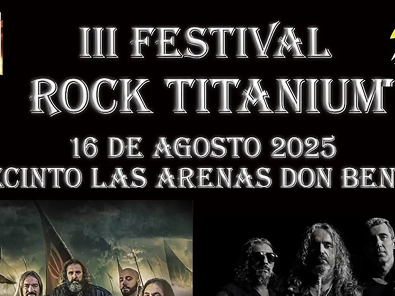 Cartel de la tercera edición del Rock Titanium