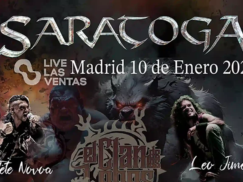 Saratoga anuncia concierto especial en Madrid