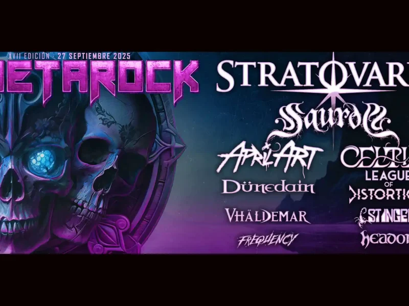 Cartel completo de la decimoséptima edición del Ginetarock