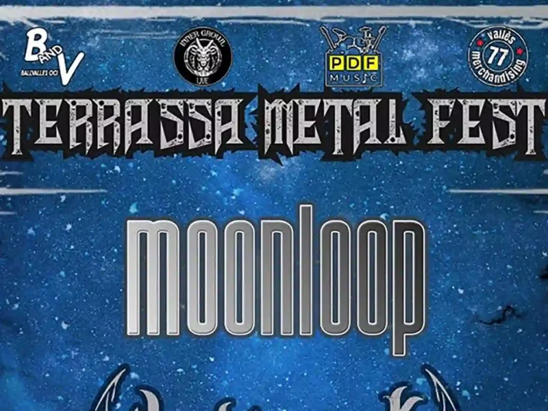 Cartel de la primera edición del Terrassa Metal Fest