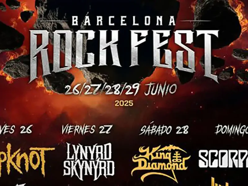 Se incorporan más bandas al cartel del Barcelona Rock Fest 2025
