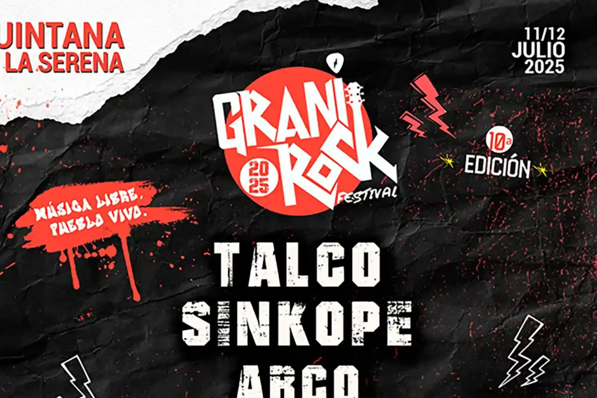 Cartel del GraniRock 2025