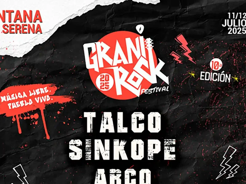 Cartel del GraniRock 2025