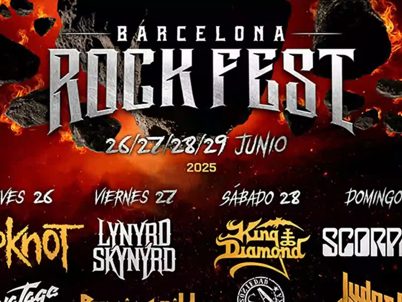 Últimas confirmaciones del Barcelona Rock Fest 2025