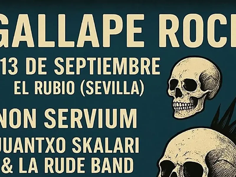 Cartel completo de la decimocuarta edición del Gallape Rock