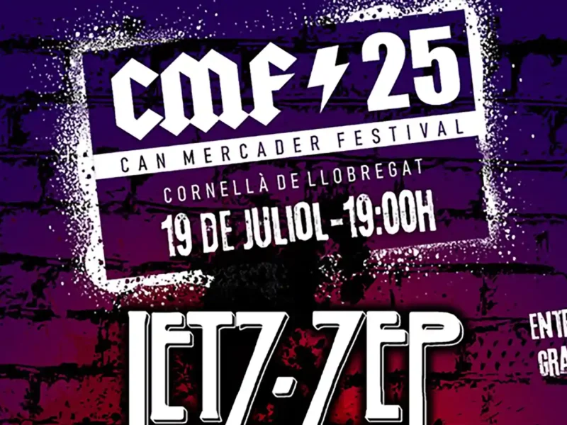 Cartel de la próxima edición del Can Mercader Festival