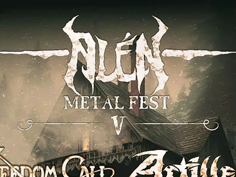 Cartel de la quinta edición del Alén Metal Fest