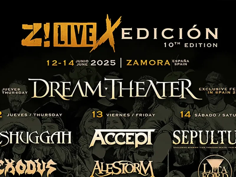 Horarios de la décima edición del Z! Live Rock Fest