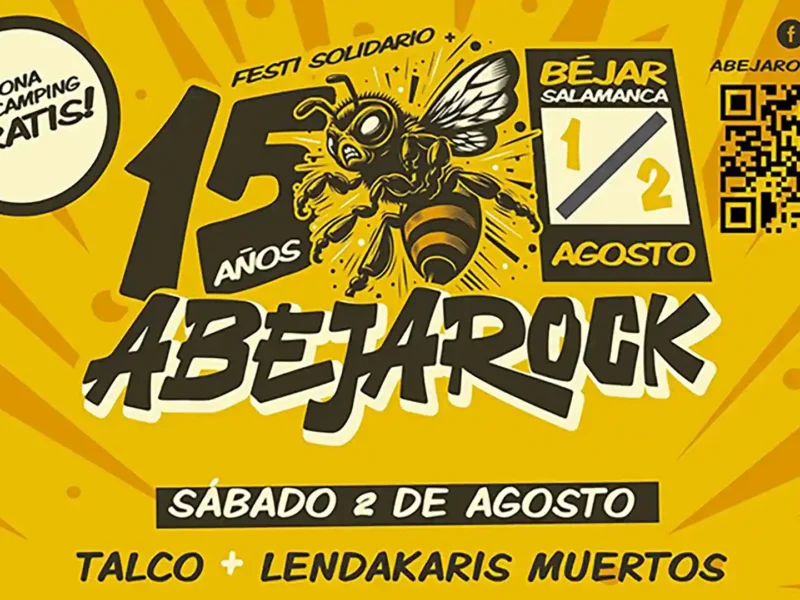 Horarios de la decimoquinta edición del AbejaRock
