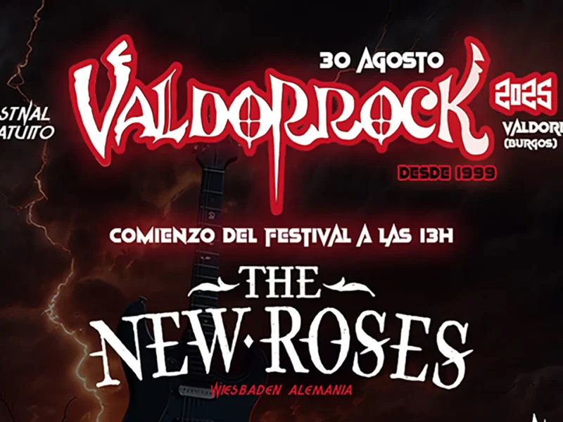 Cartel de la decimoquinta edición del Valdorrock Fest