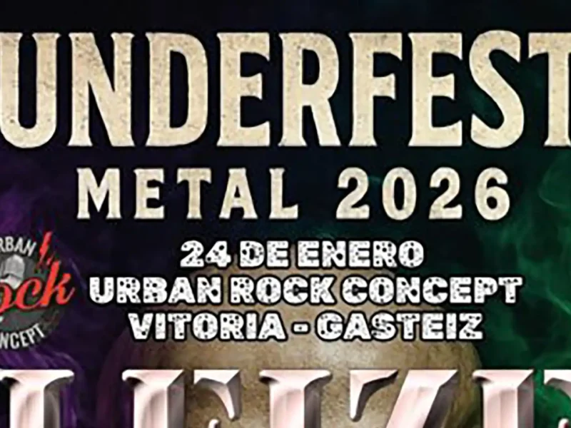 Cartel completo de la segunda edición del Underfest Metal