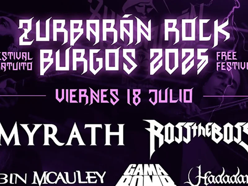 Horarios de la octava edición del Zurbarán Rock Burgos
