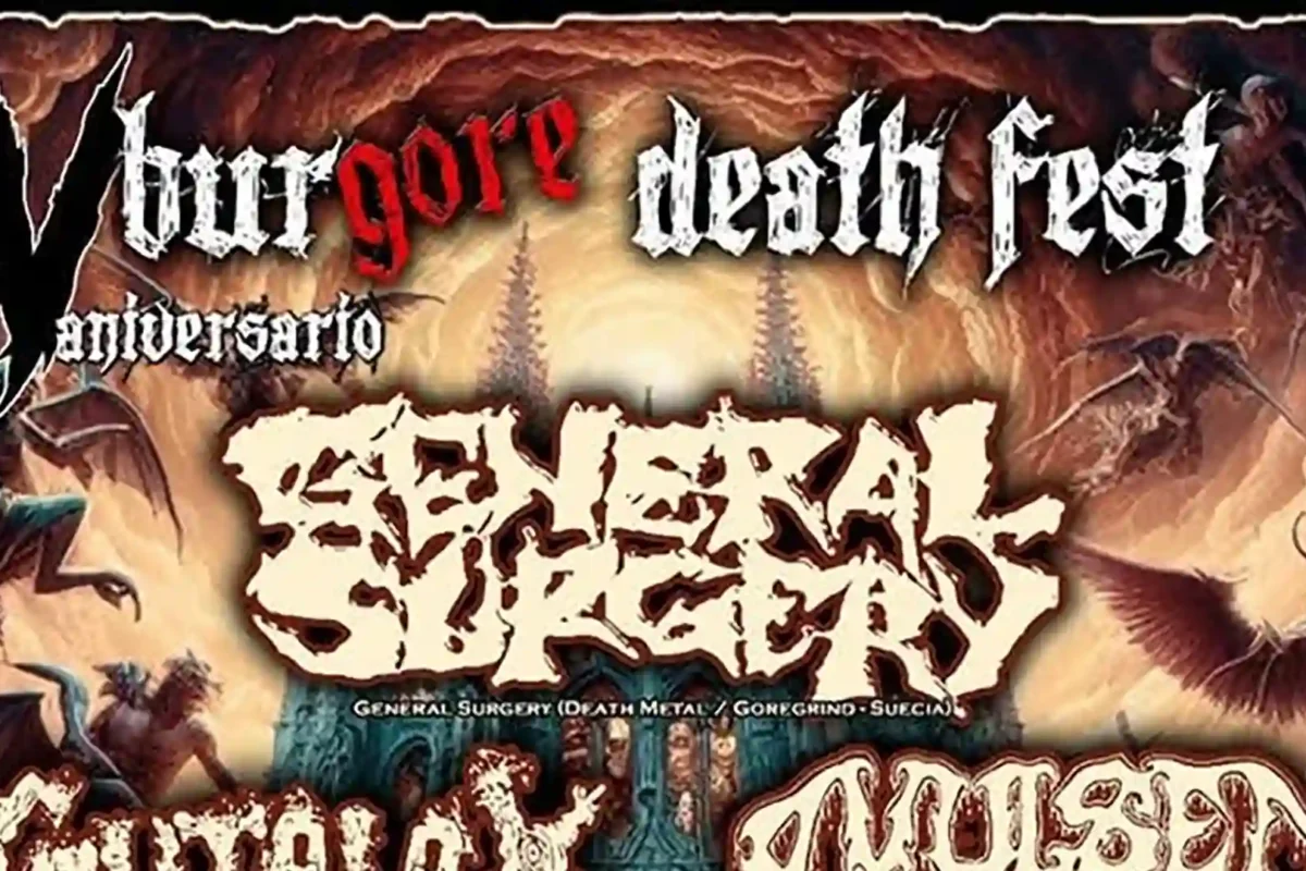 Cartel de la quinta edición del Burgore Death Fest