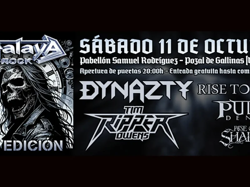 Cartel completo del Atalaya Rock Festival 2025