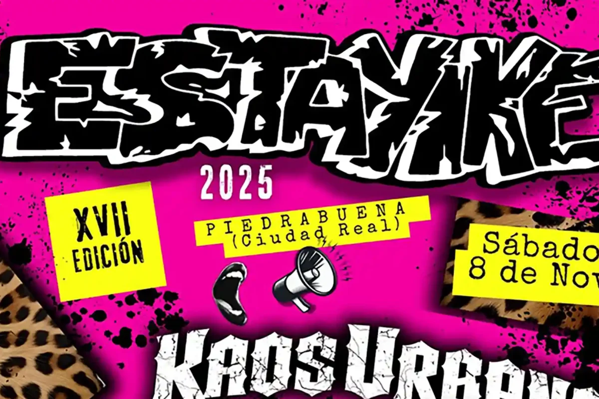 Cartel de la decimoséptima edición del Estayike Festival