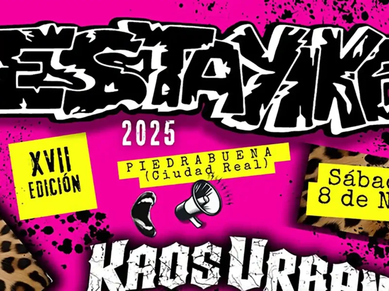 Cartel de la decimoséptima edición del Estayike Festival