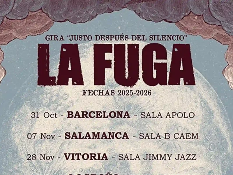 La Fuga anuncia las primeras fechas de su próxima gira