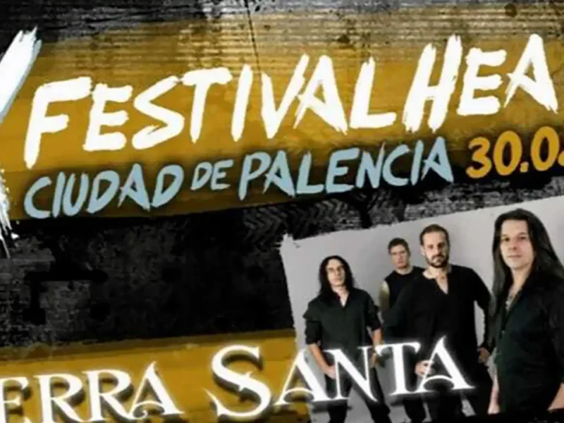 Cartel de la décima edición del Festival Heavy Ciudad de Palencia