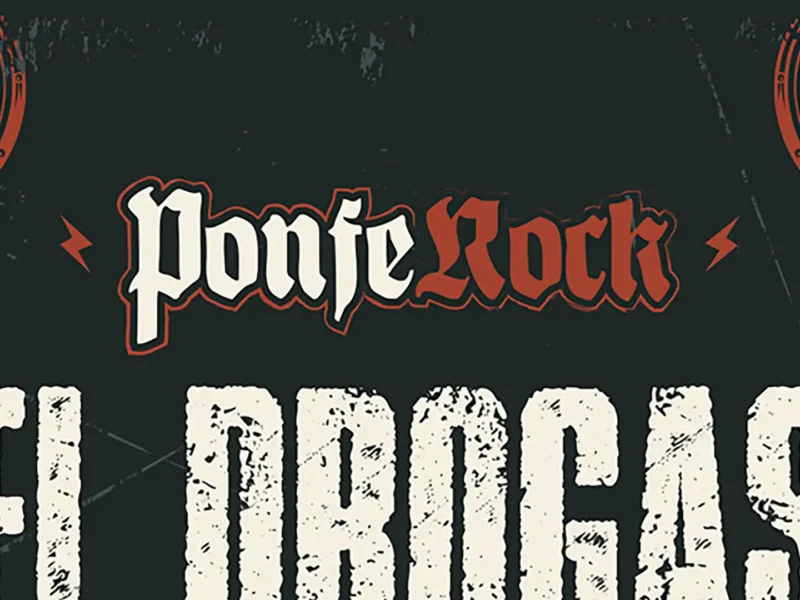 El Drogas encabezará la primera edición del festival PonfeRock
