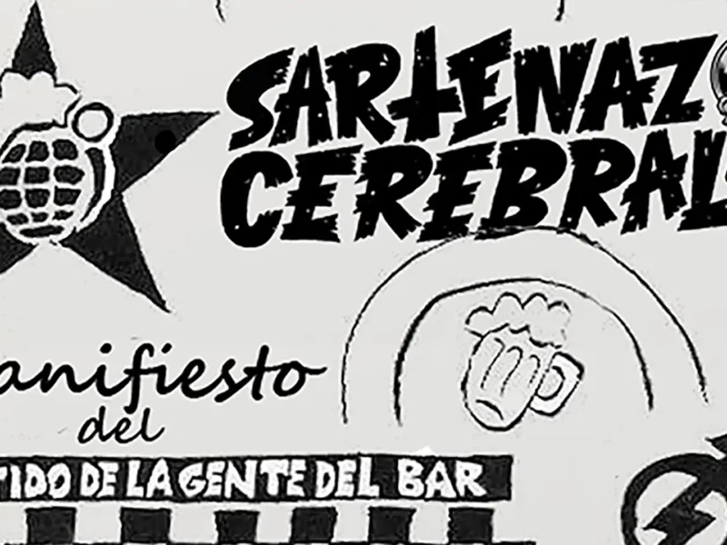 Sartenazo Cerebral estrena Lyric Video “Manifiesto Del Partido De La Gente Del Bar”