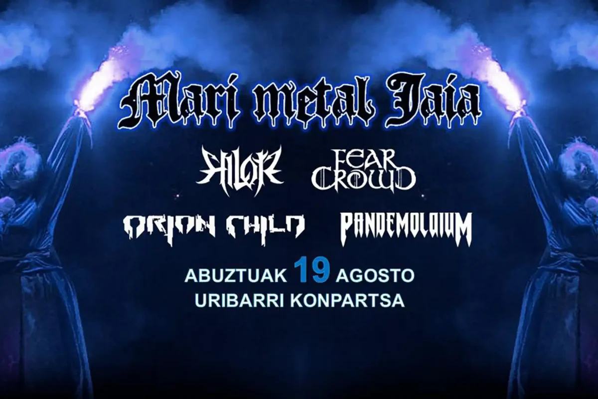 Horarios de la cuarta edición del Mari Metal Jaia