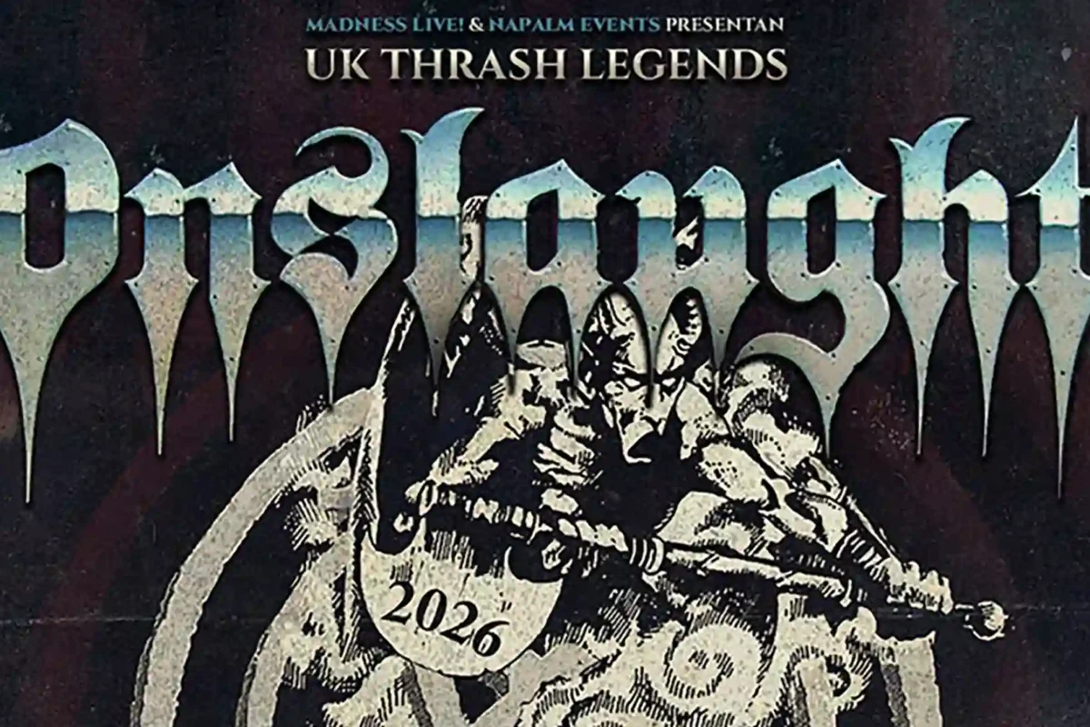 Gira española de Onslaught en febrero de 2026
