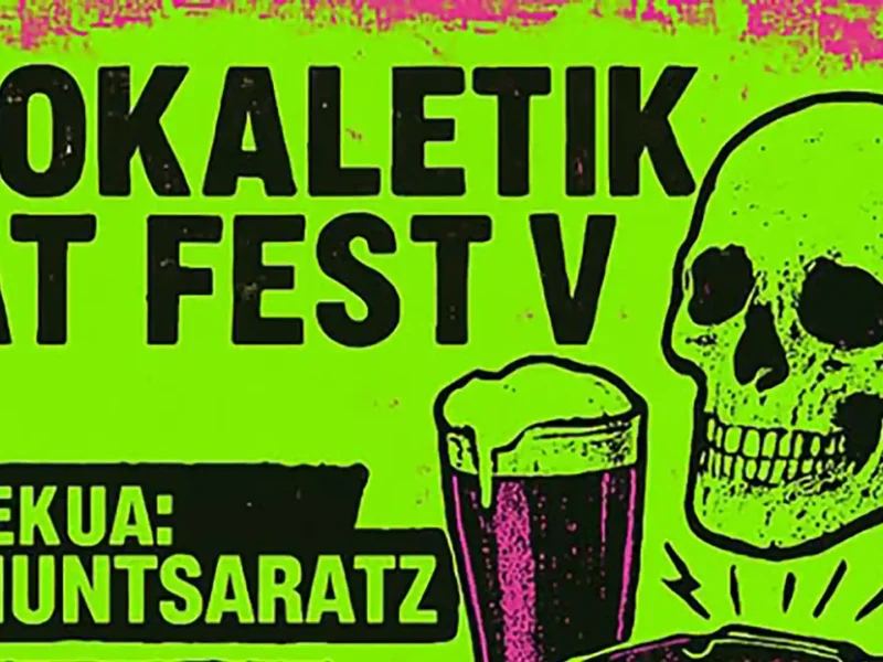 Cartel de la quinta edición del Lokaletik At Fest