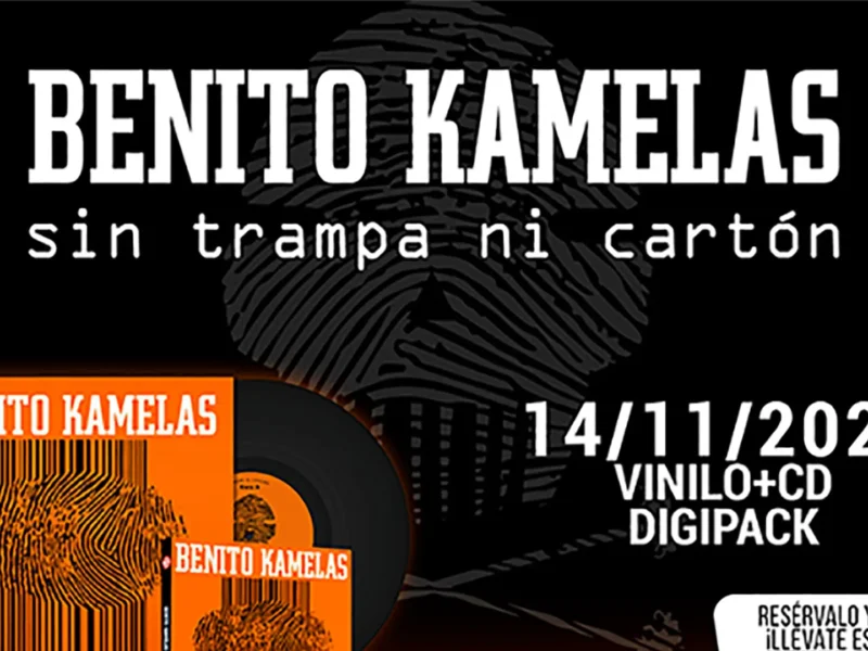 Benito Kamelas publicará en vinilo su disco “Sin Tampa Ni Cartón”