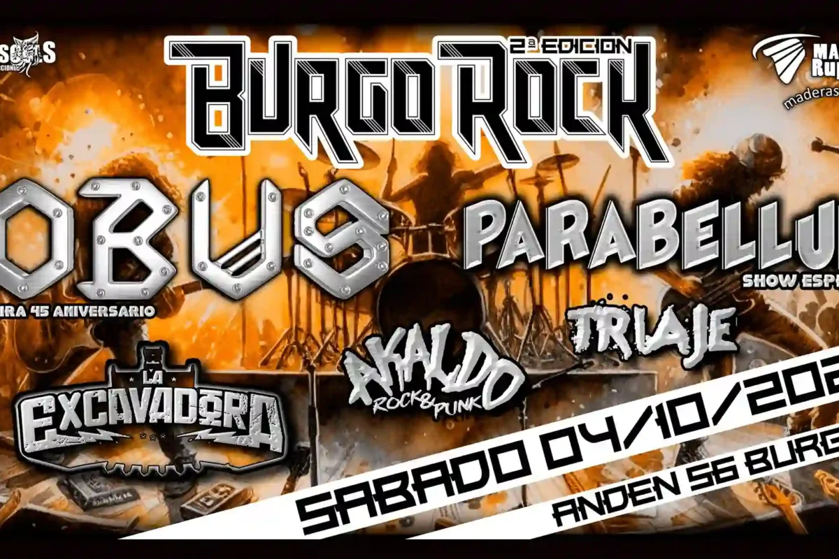 Horarios de la segunda edición del BurgoRock