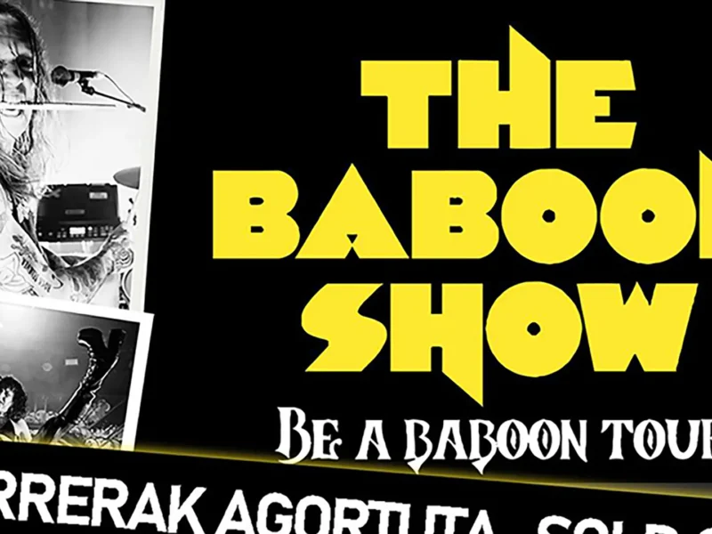Agotadas las entradas de The Baboon Show en Gasteiz