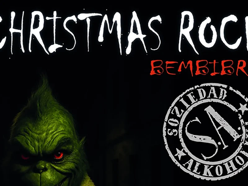 Cartel de la segunda edición del festival Christmas Rock