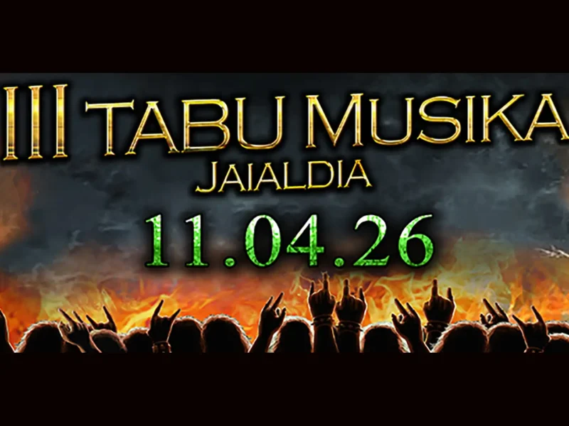 Fecha del Tabu Musika Jaialdia 2026